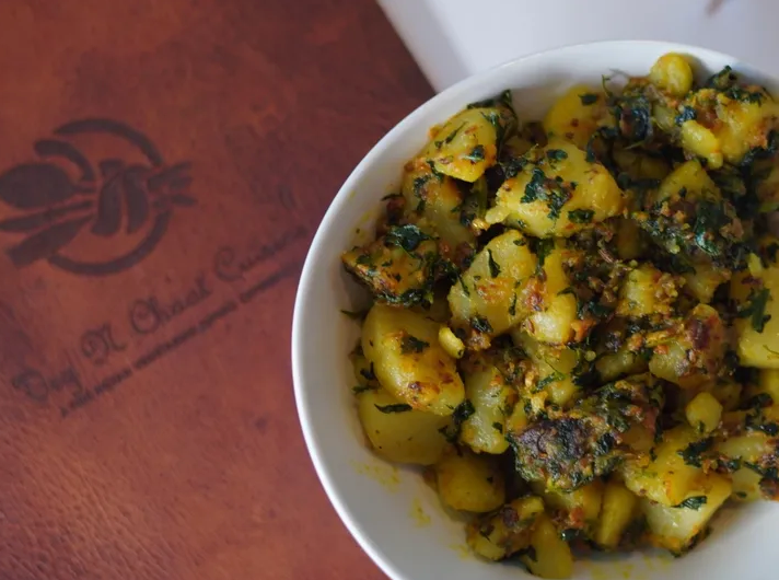 Fresh Aloo Methi